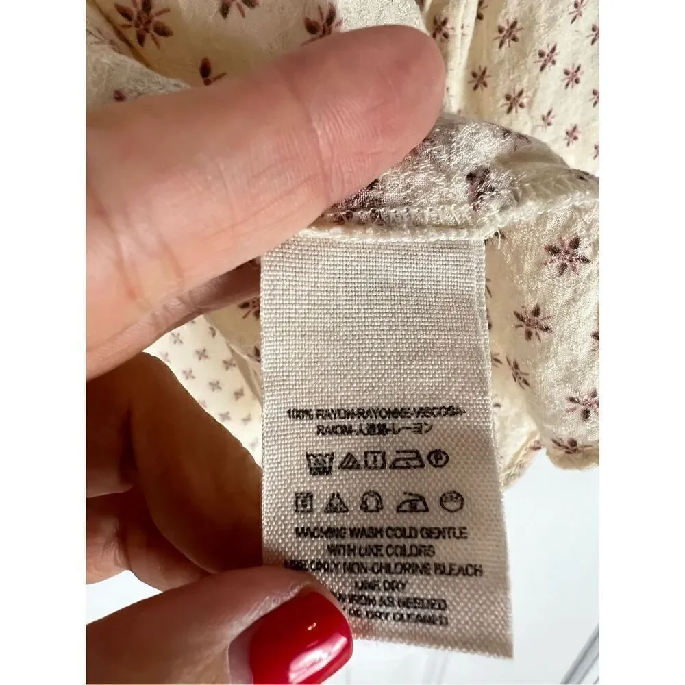 Free People Womens Blouse Size Small